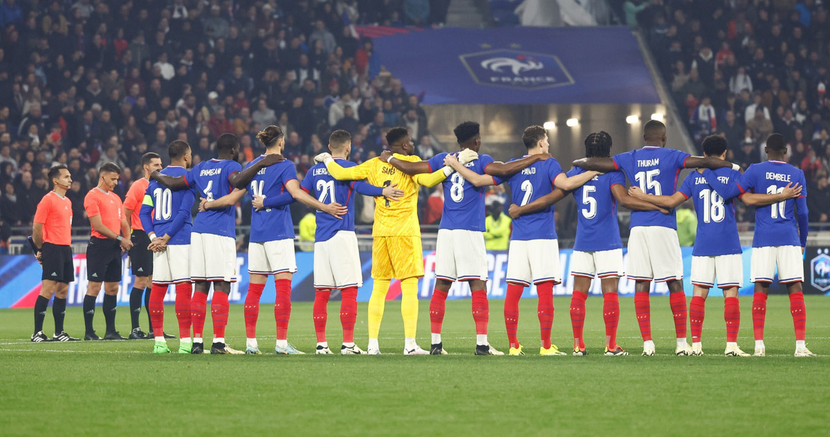 Jugadores de Francia no quieren jugar amistoso ante Chile.