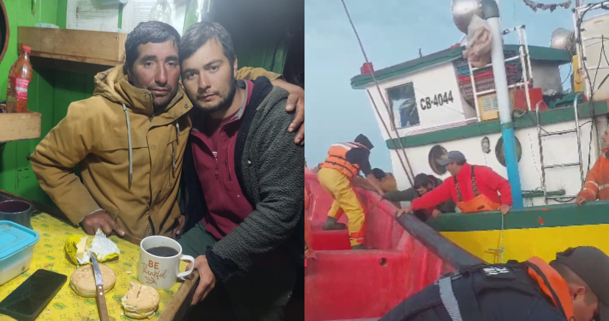 “Sobrevivieron siete días sin comida ni agua”: el hallazgo de pescadores perdidos en Isla Santa María