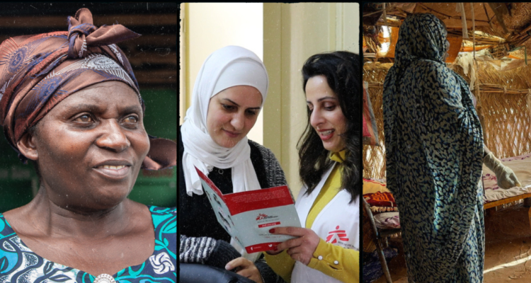 mujeres en la guerra