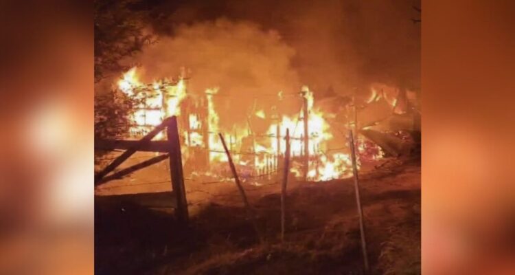 Consternación en Santa Juana por muerte de adulta mayor en incendio de su vivienda