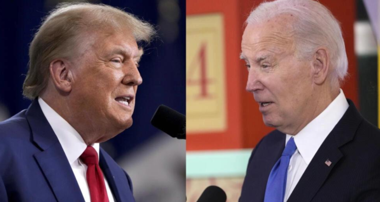 Donald Trump y Joe Biden