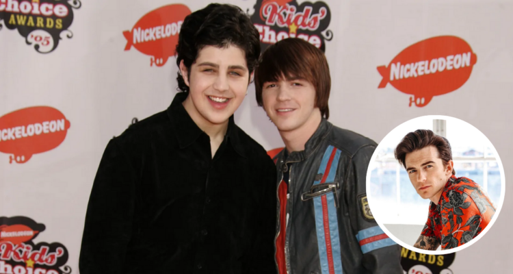 Drake Bell en promoción de Drake y Josh en referencia a supuesto episodio de abuso sexual