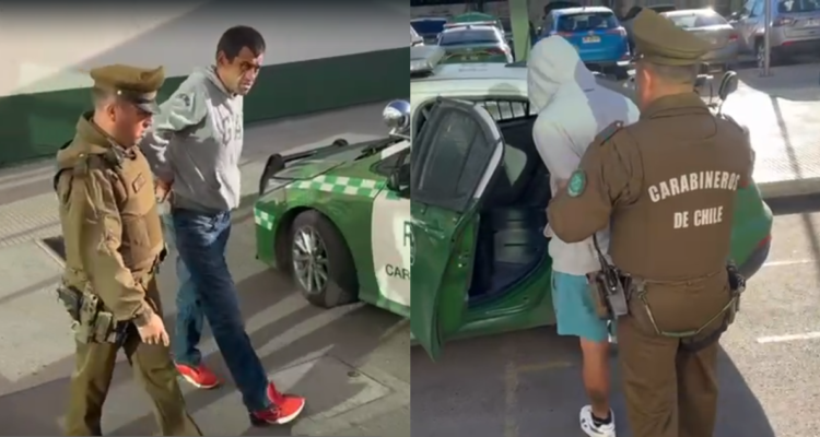 Detienen a dos hombres acusados de perpetrar seguidilla de robos en Remodelación Paicaví en Concepción