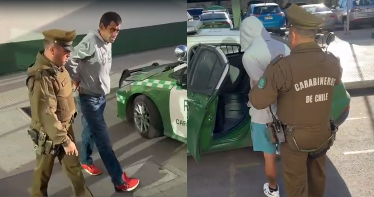 Detienen a dos hombres acusados de perpetrar seguidilla de robos en Remodelación Paicaví en Concepción