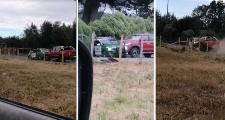 Hombre muere abatido tras atacar a carabineros en procedimiento por VIF: chocó varias veces a patrulla