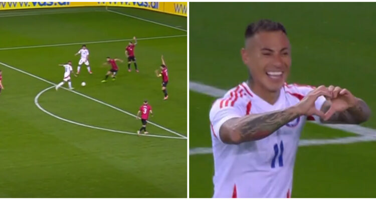 Eduardo Vargas gol La Roja Chile Albania