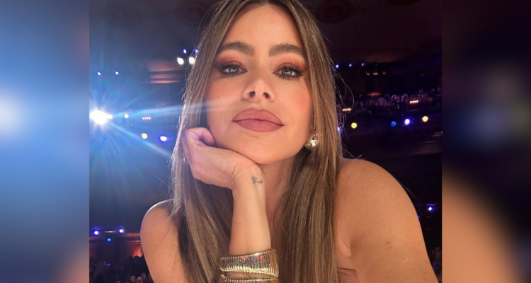 El terrorífico fondo la delató: Sofía Vergara se llena de bromas en redes tras compartir foto retocada