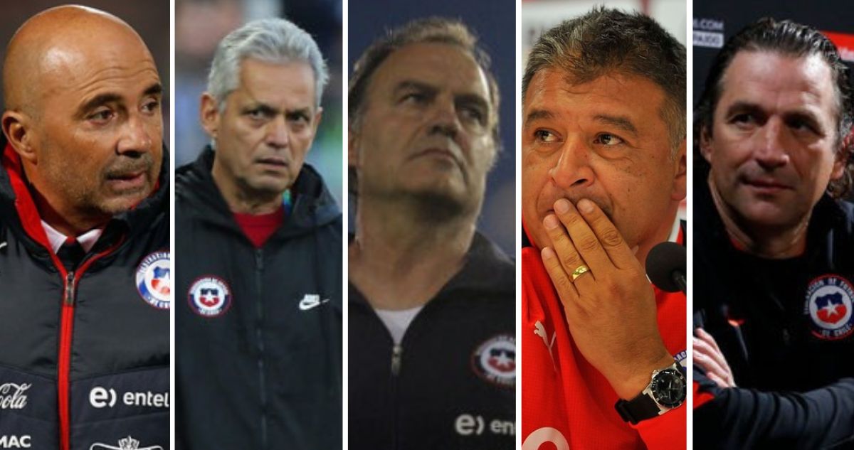 Quiénes han sido los últimos entrenadores, DT de la selección chilena de fútbol y cuál fue su rendimiento y sus logros al mando de ‘La Roja’ de Chile.