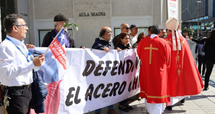 Crisis en Huachipato: Iglesia se suma al debate por la defensa del acero chileno