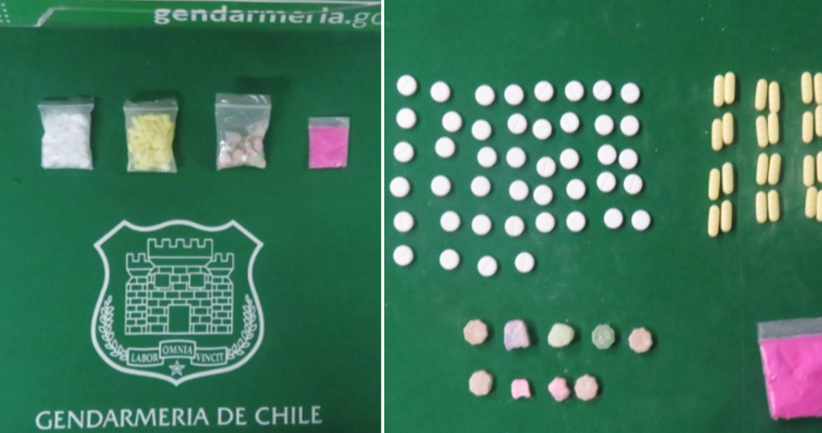 Interceptan drogas y celulares que pretendían ser ingresadas a la cárcel de Osorno