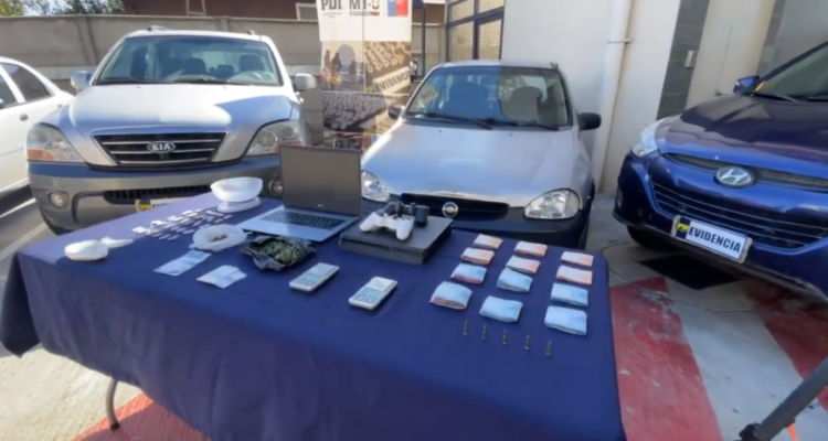 Desarticulan banda criminal dedicada al narcotráfico en Purranque y Osorno: hubo 9 personas detenidas