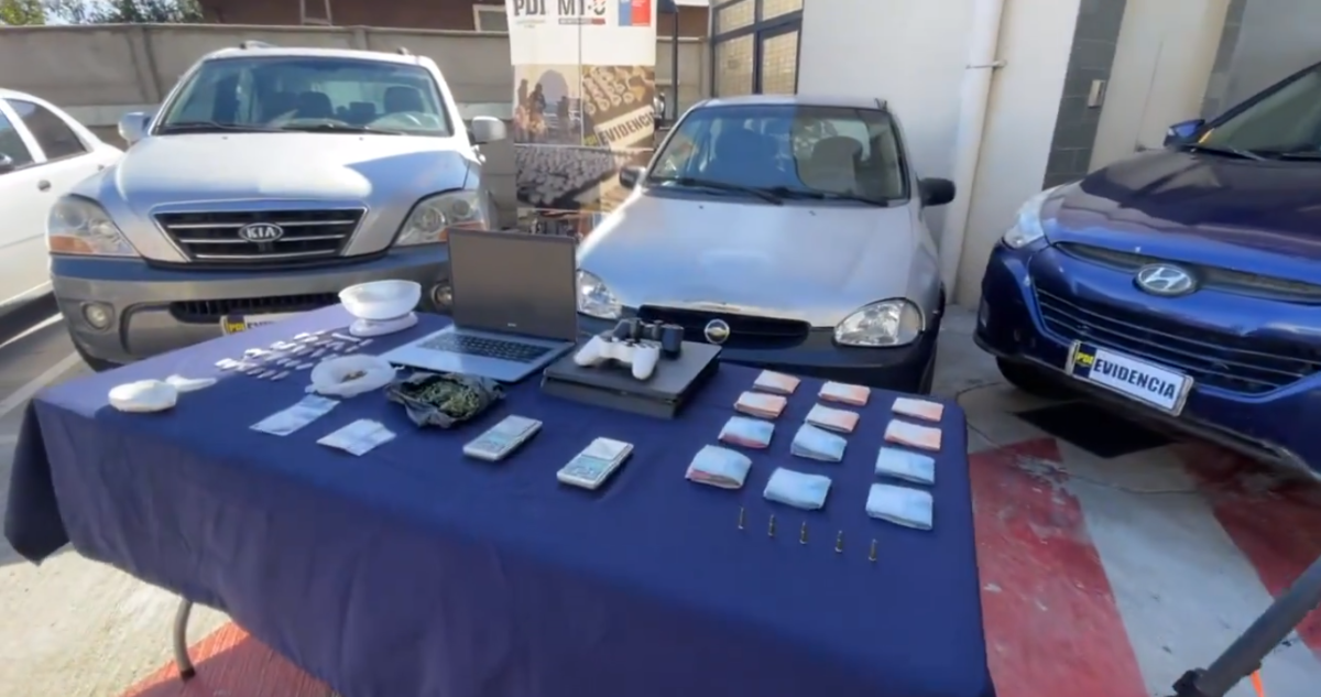 Desarticulan banda criminal dedicada al narcotráfico en Purranque y Osorno: hubo 9 personas detenidas