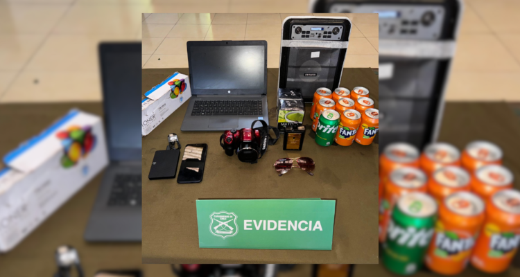 Sujeto roba a local de sushi en centro de Puerto Montt: especies fueron recuperadas