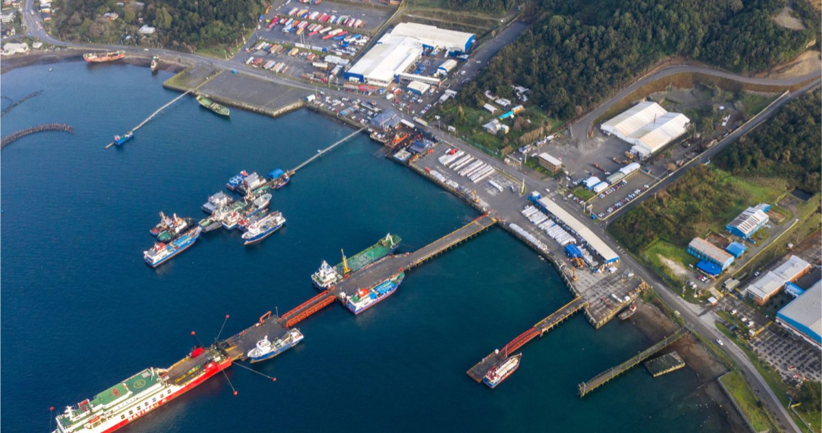 Feria acuícola AquaSur realiza exhibición de operaciones marítimas y portuarias en Puerto Montt