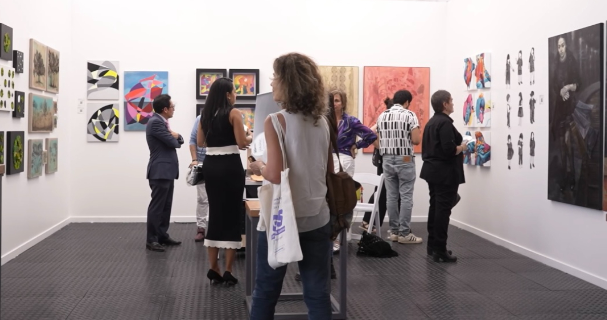 Inauguran nueva edición de la Feria Internacional de Arte Contemporáneo Ch.ACO en GAM de Santiago
