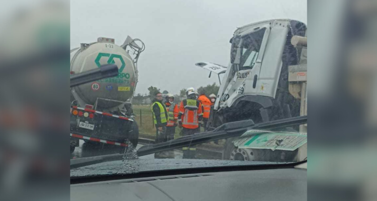 Caótica mañana en Gran Concepción: múltiples accidentes de tránsito causan estragos en medio de lluvia