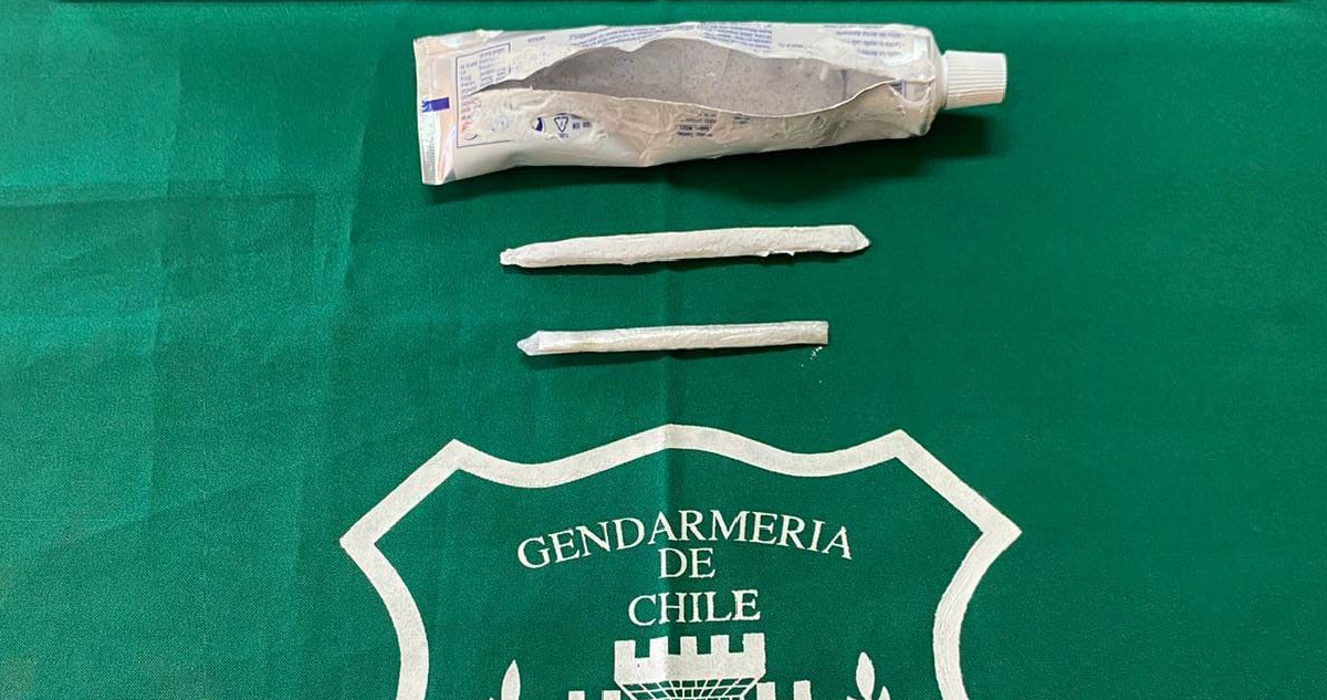 Mujer intentó ingresar droga en tubo de pasta de dientes a la cárcel de Concepción