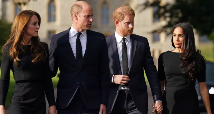 Kate, Harry y Meghan