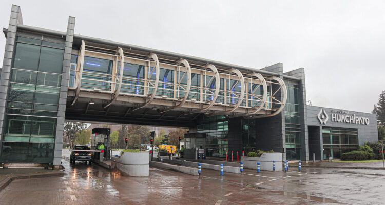 frontis de la siderúrgica huachipato