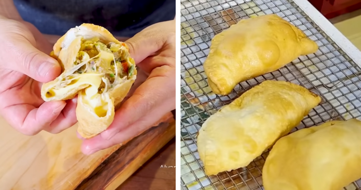 Empanadas de jurel con queso