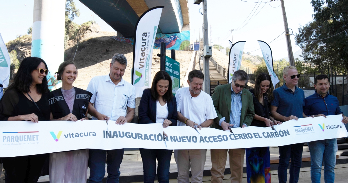 Inauguración acceso Cerro El Carbón