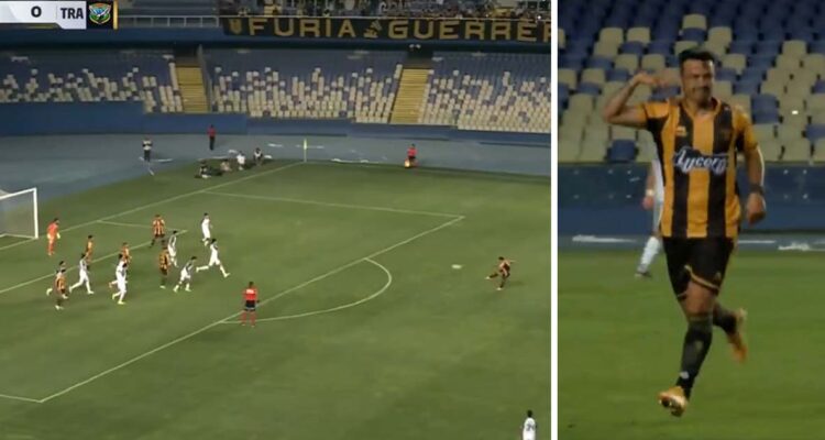 Patricio Jerez se despachó brutal golazo para Fernández Vial.