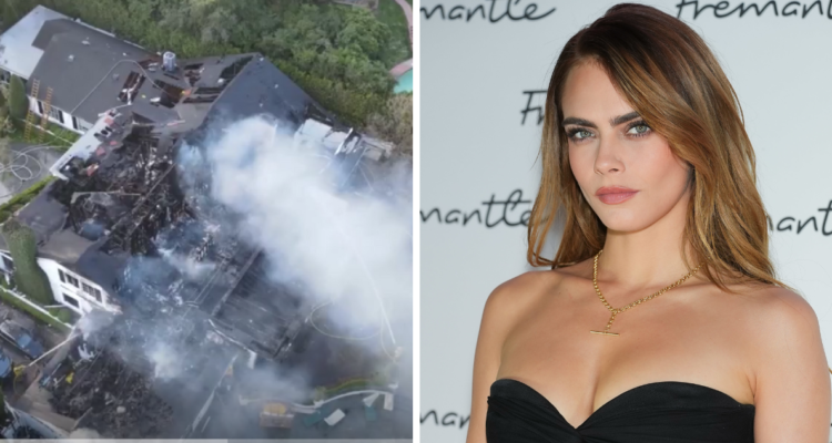 Incendio destruye mansión de Cara Delevingne en Los Ángeles: “Mi corazón se rompió hoy”
