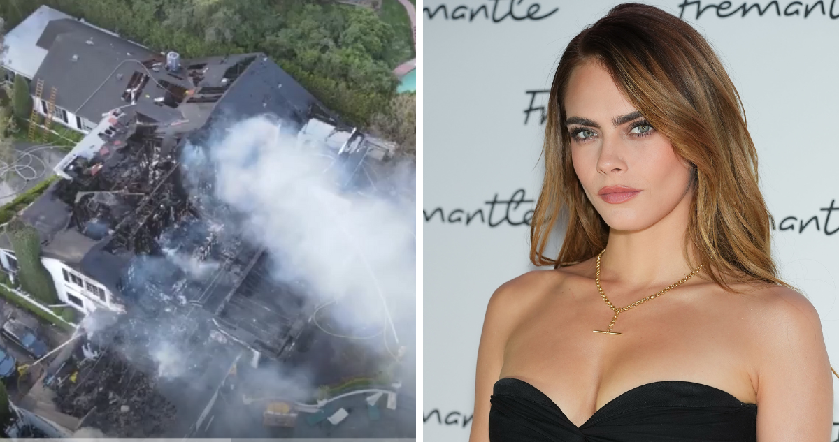 Incendio destruye mansión de Cara Delevingne en Los Ángeles: “Mi corazón se rompió hoy”