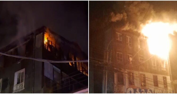 Muerte de hermanos en incendio de casona en Valparaíso