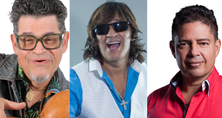 Joe Vasconcellos, Ruben Santillan de Organización X y Luis Lambis