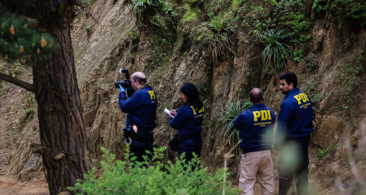Imagen referencial de la PDI por búsqueda de desaparecido en Paillaco