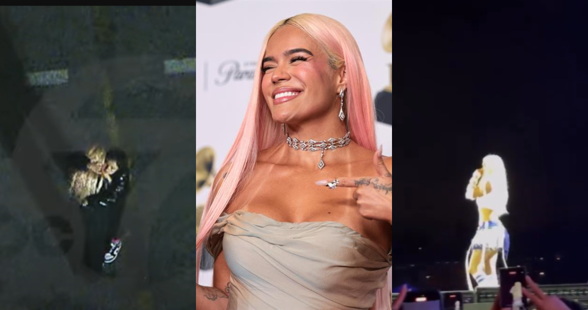 Karol G llora tras falla en avión y en concierto