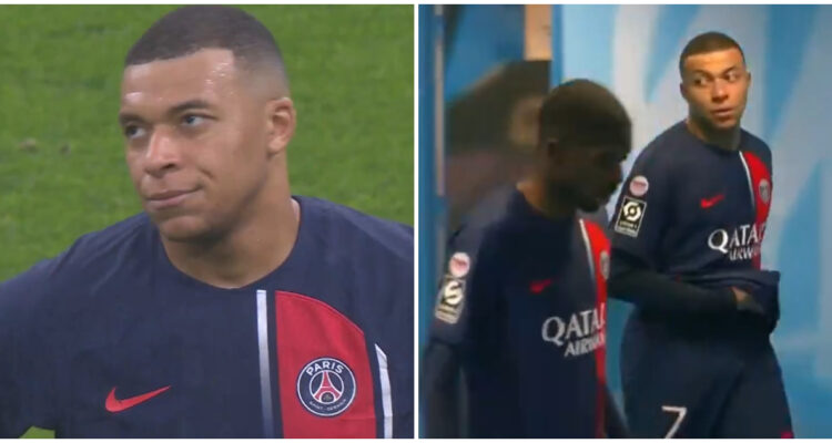 Kylian Mbappé pataleta PSG OM