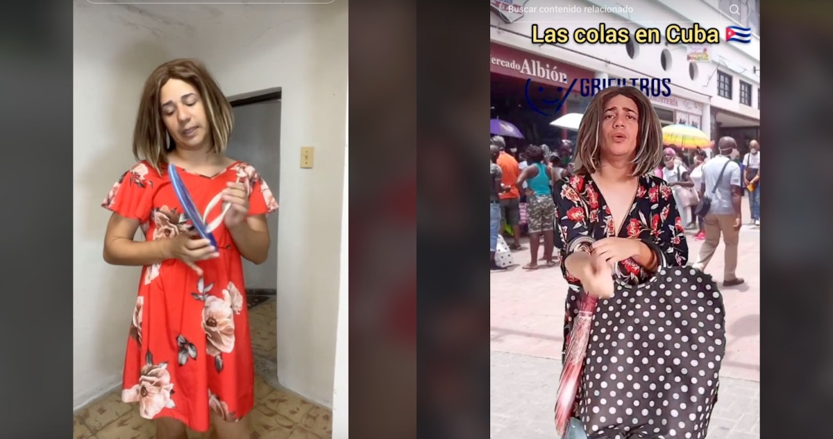 Lo difícil de conseguir comida en Cuba: tiktoker muestra con humor dura realidad de la isla