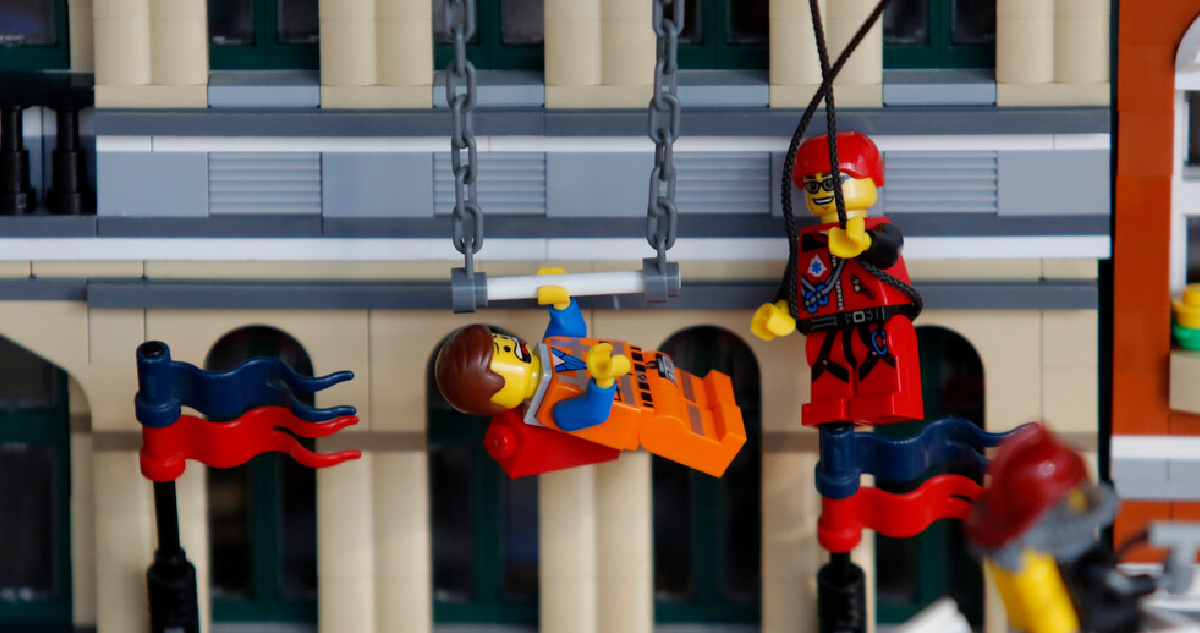 imagen archivo de una maqueta de lego del brickfest 2018