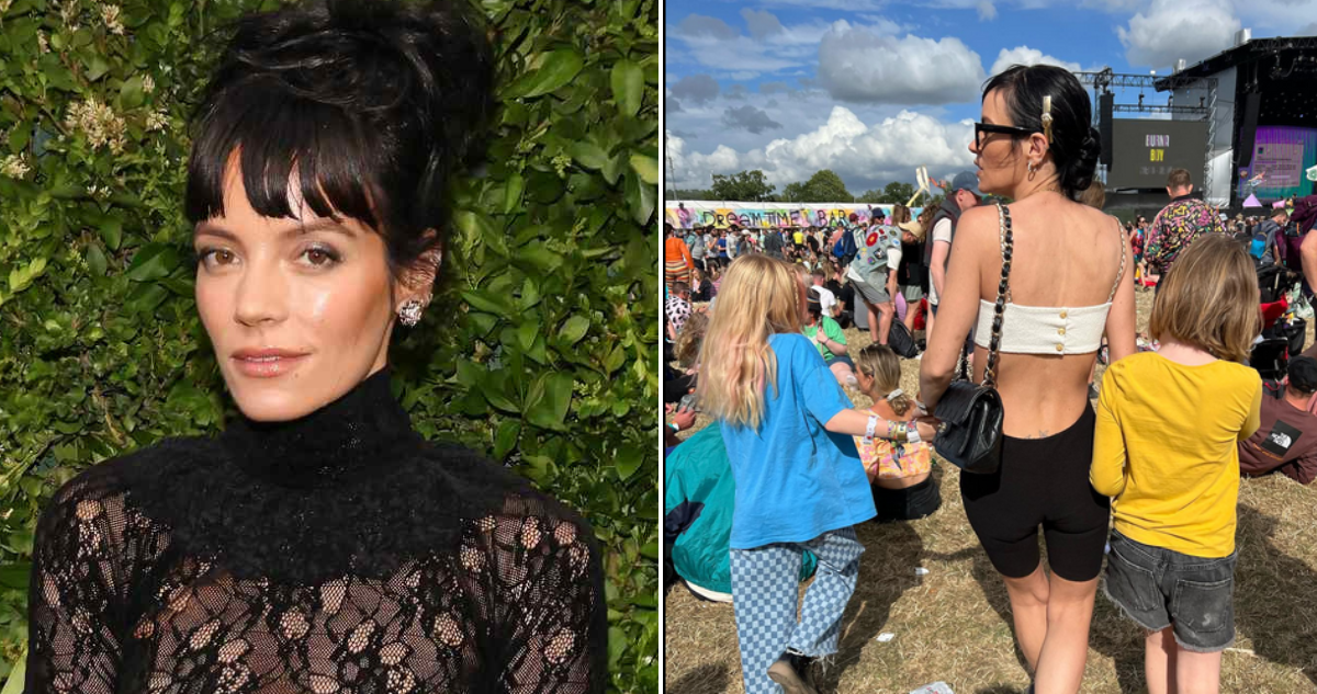 Lily Allen y sus hijas