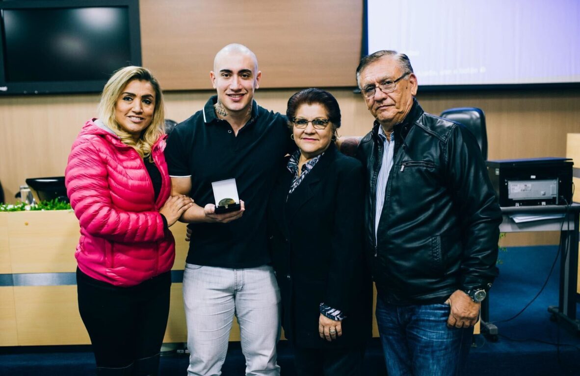 Luan y su familia chilena nota coach Messi