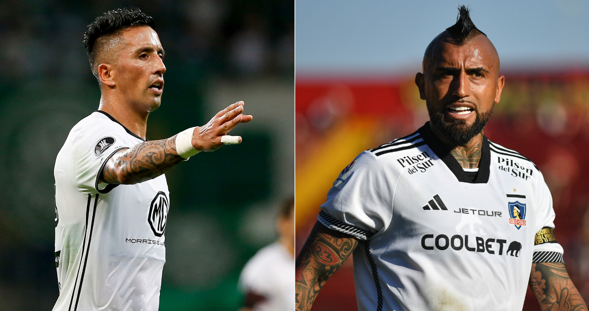 Lucas Barrios se sorprende del nivel mostrado por Arturo Vidal en Colo Colo.