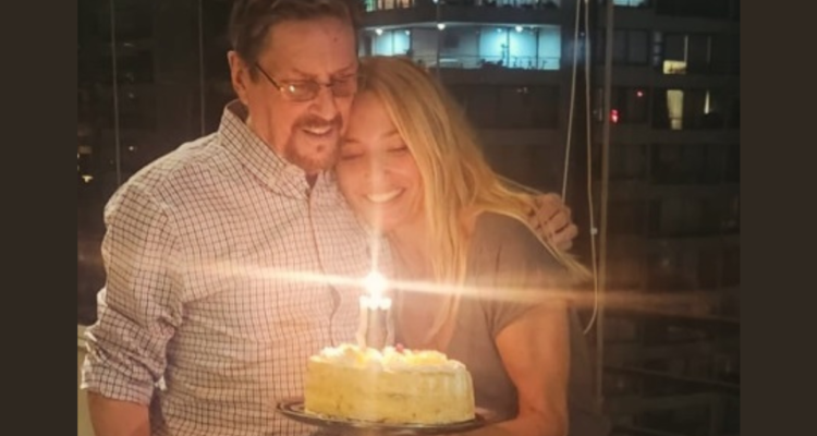 Mané Swett y su papá