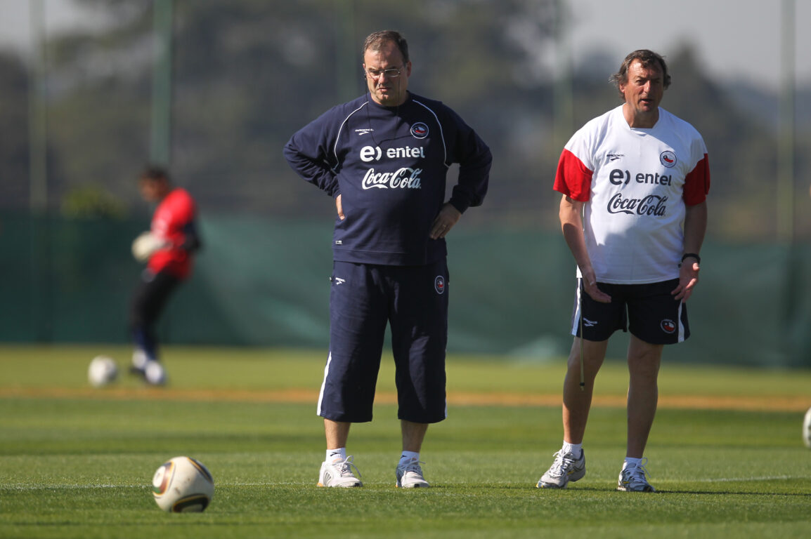 Marcelo Bielsa entrenador de la selección chilena