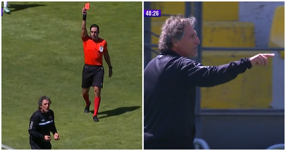 Mario Salas expulsión Ñublense Everton