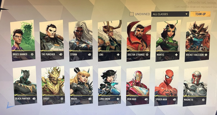 Al menos 18 personajes serán jugables en Marvel Rivals, que será lanzado en una primera fase en mayo según se anunció este miércoles.