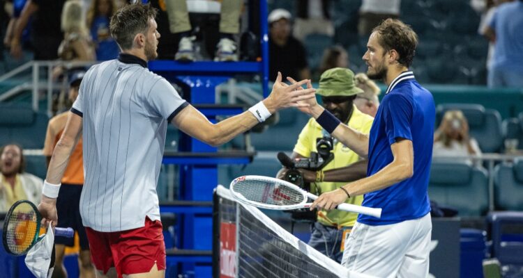 Daniil Medvédev y Nicolás Jarry