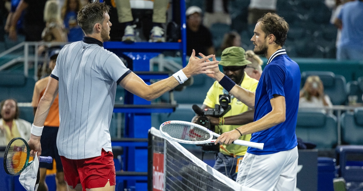 Daniil Medvédev y Nicolás Jarry