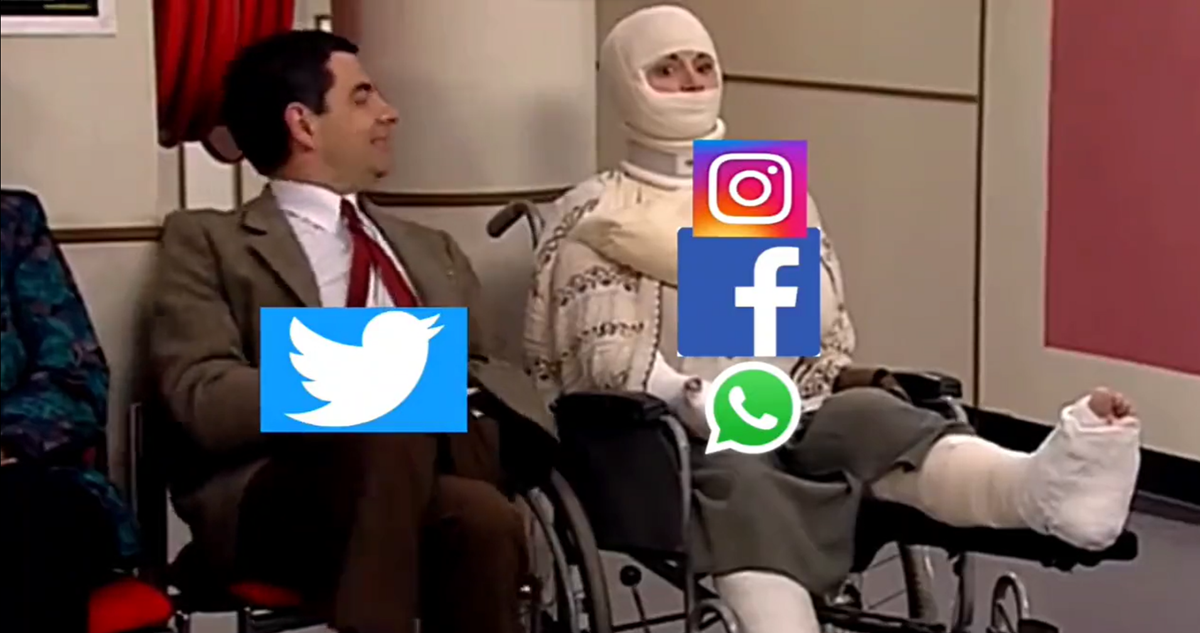 Este martes, Facebook e Instagram cayeron a nivel global, causando que los usuarios volcaran su atención a Twitter/X para compartir memes.