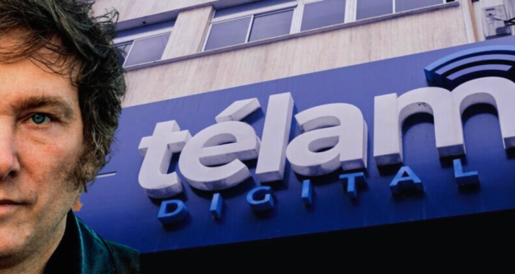 Télam: histórica agencia estatal argentina amanece sin página web, vallada y con miles de despidos