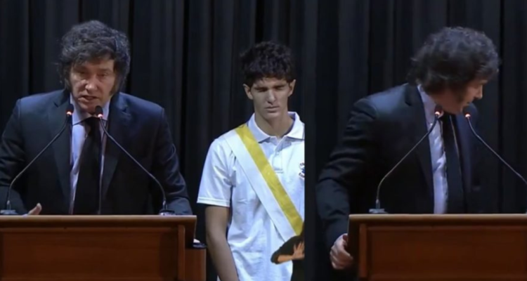 Desmayos en acto de MIllei