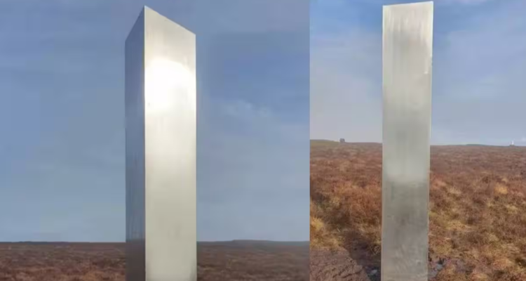 Monolito encontrado en Gales