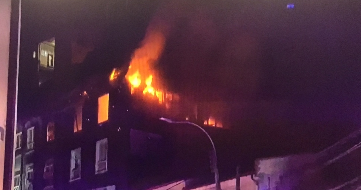 Muerte de hermanos en incendio de casona en Valparaíso