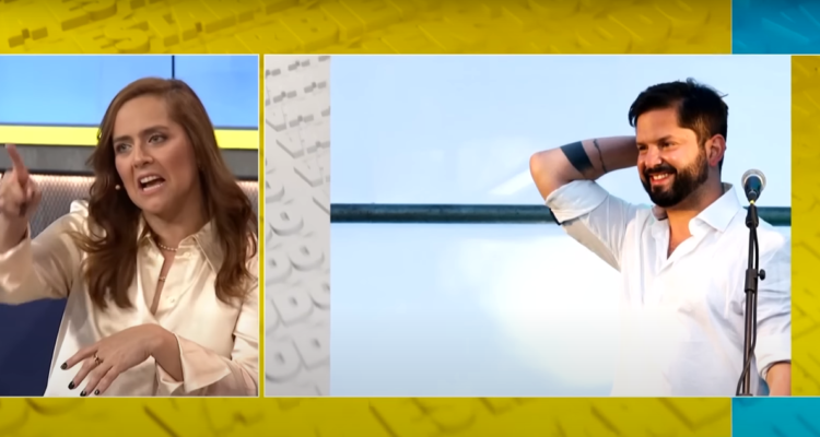 La comediante Natalia Valdebenito dedicó críticas palabras al presidente Gabriel Boric, a quien apoyó durante su candidatura.